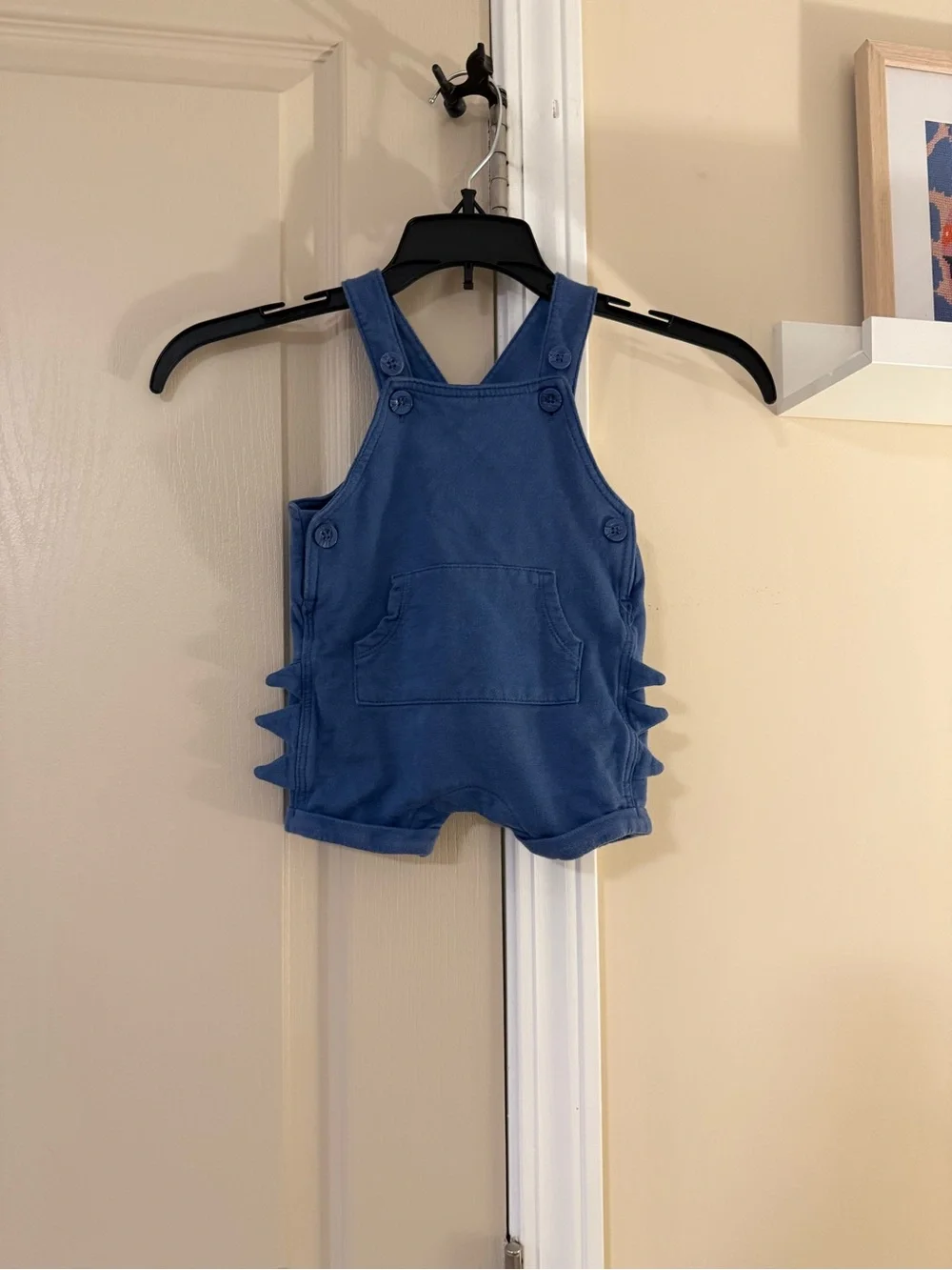 Carters Blue Dinosaur Overalls